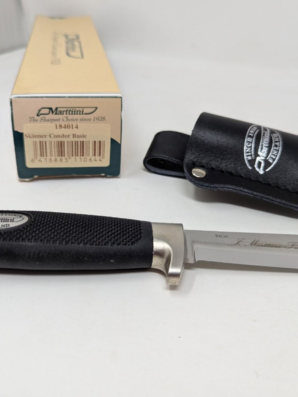 Marttiini Skinner Condor Basic knife (NOS) 8 7/8" overall 4 1/8" fixed blade